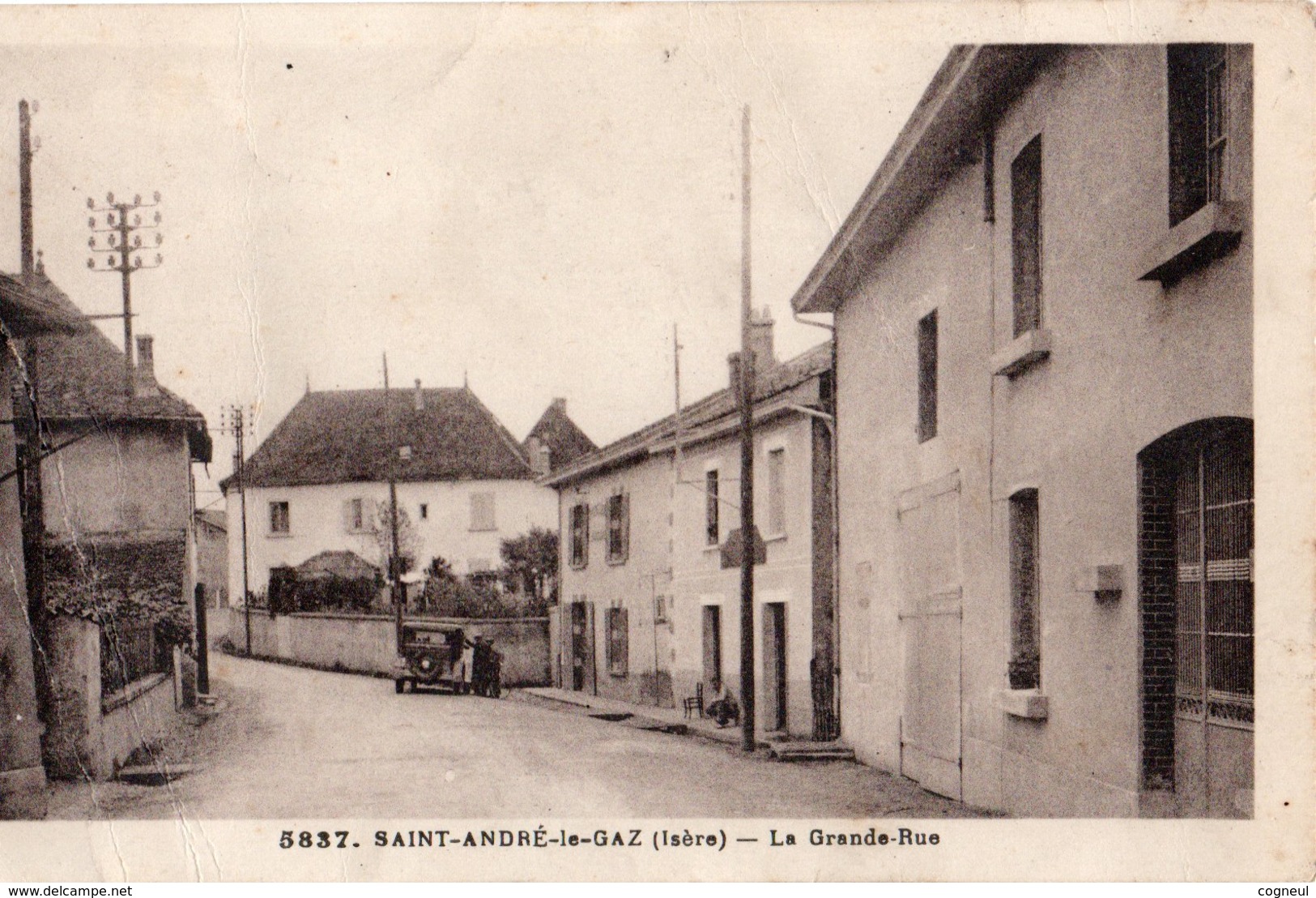 Saint-andré-le-gaz - Grande Rue - Saint-André-le-Gaz