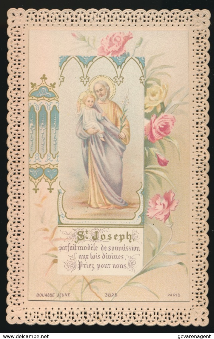 SAINT JOSEPH   BOUASSE  3825   12 X 7.5 CM - Images Religieuses