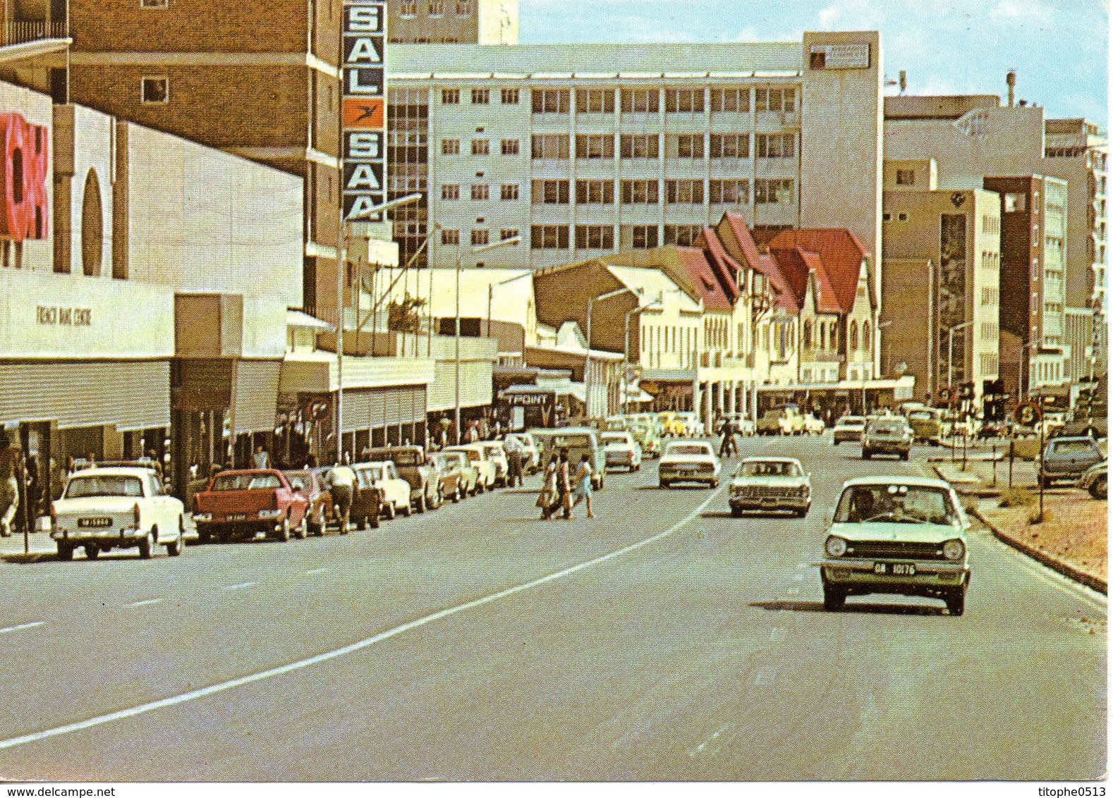 SWA/NAMIBIE. Carte Postale écrite En 1988. Windhoek. - Namibia