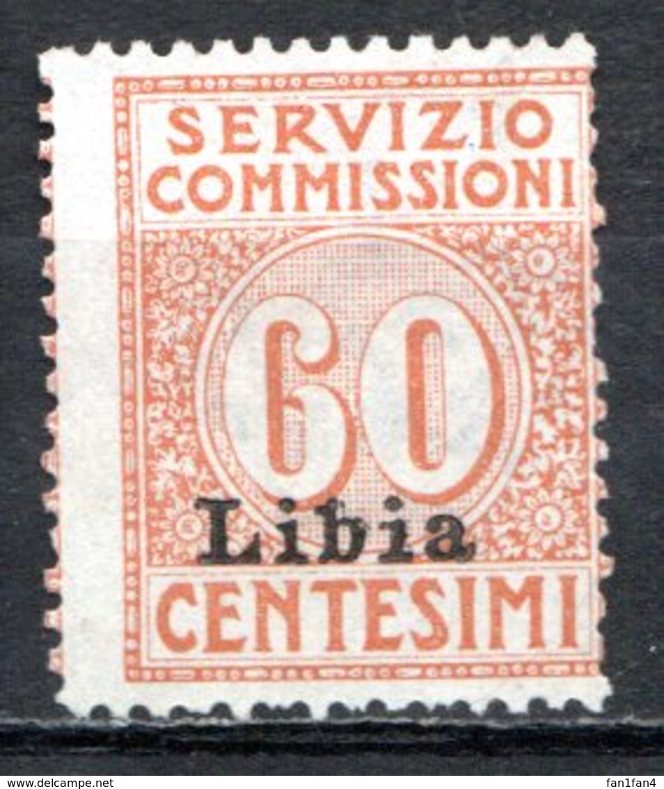 LIBYE - (Colonie Italienne) - 1915 - Timbre De Service - N° 2 - 60 C. Brun Clair - Libia
