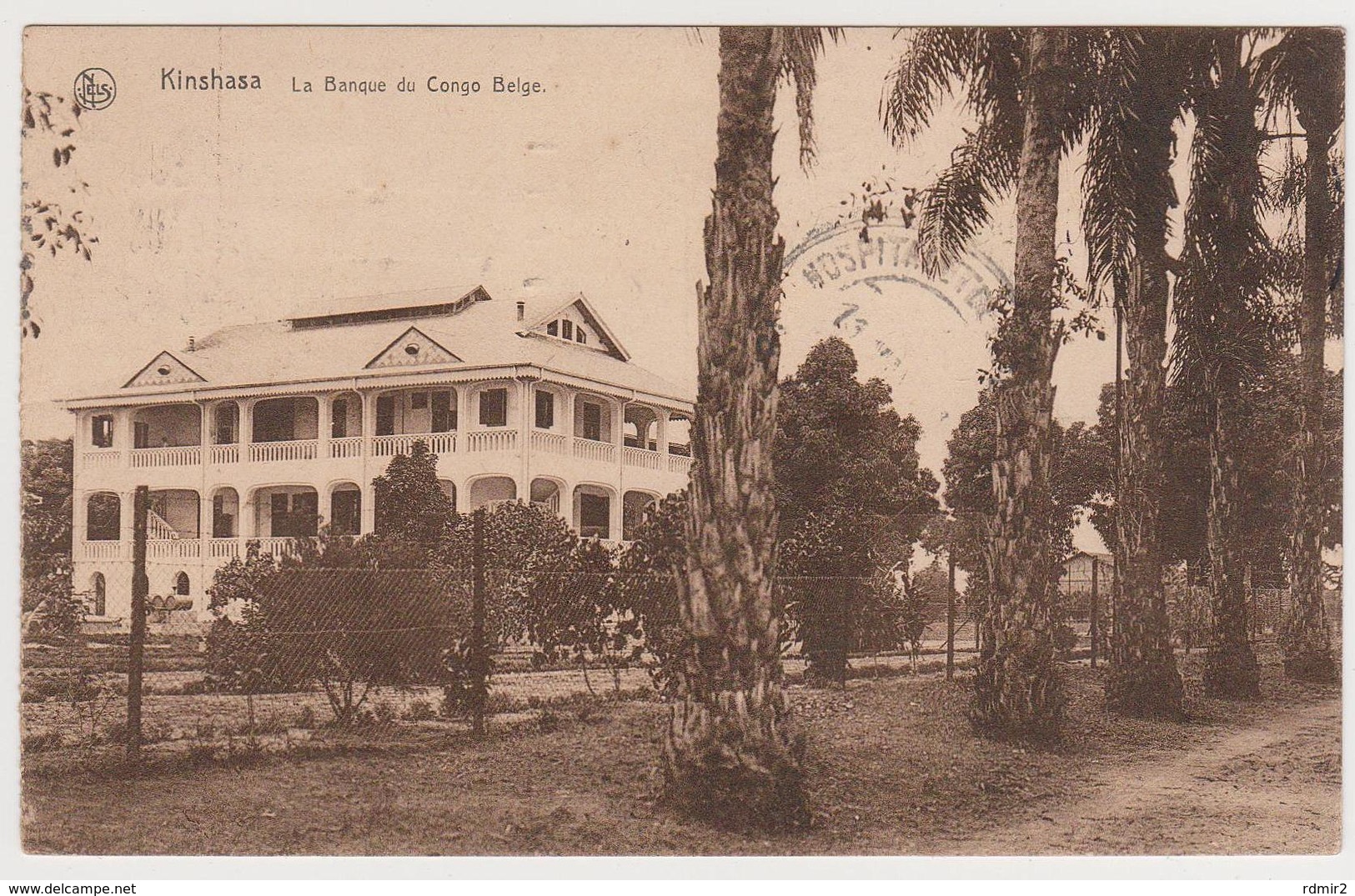 1812/ KINSHASA. Banque Du Congo Belge. -  Circulée Du Portugal En Espagne. Sent From Portugal In Spain, 1931. (2 Scans) - Kinshasa - Leopoldville