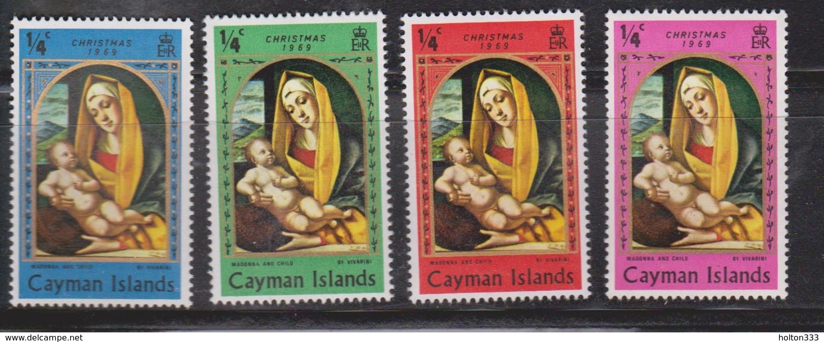 CAYMAN ISLANDS Scott # 242-5 MNH - Christmas 1969 - Cayman Islands