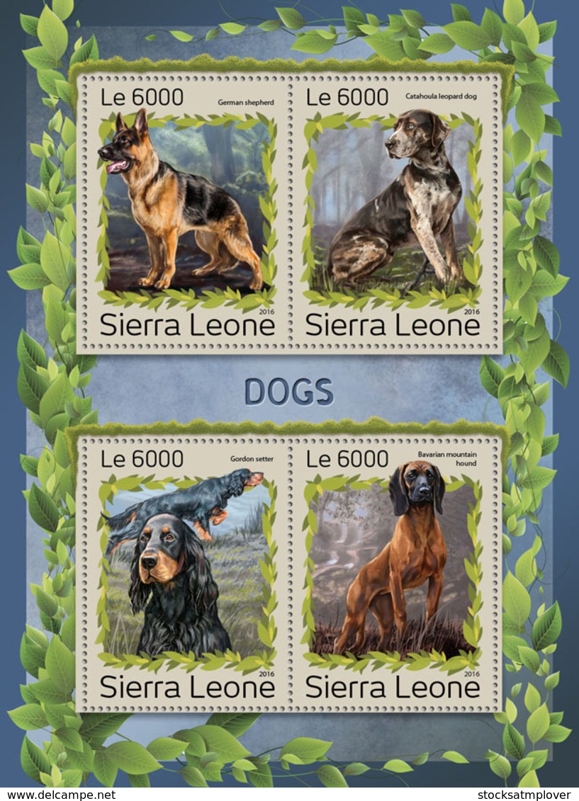 Sierra Leone 2016 Fauna Dogs - Sierra Leone (1961-...)