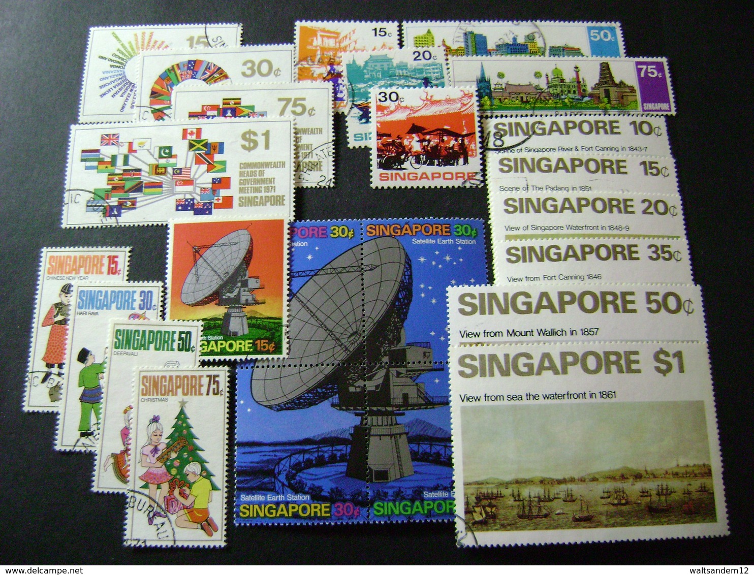 Singapore 1971 Commemorative/special Issues (SG 146-158, 160-170) - Used [Sale Price] - Singapore (1959-...)
