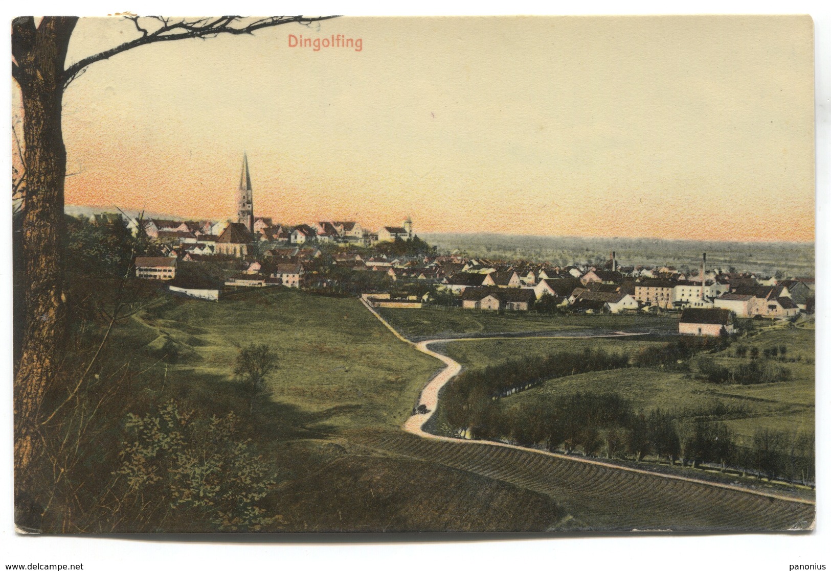 DINGOLFING  Germany, Old PC 1907. - Dingolfing