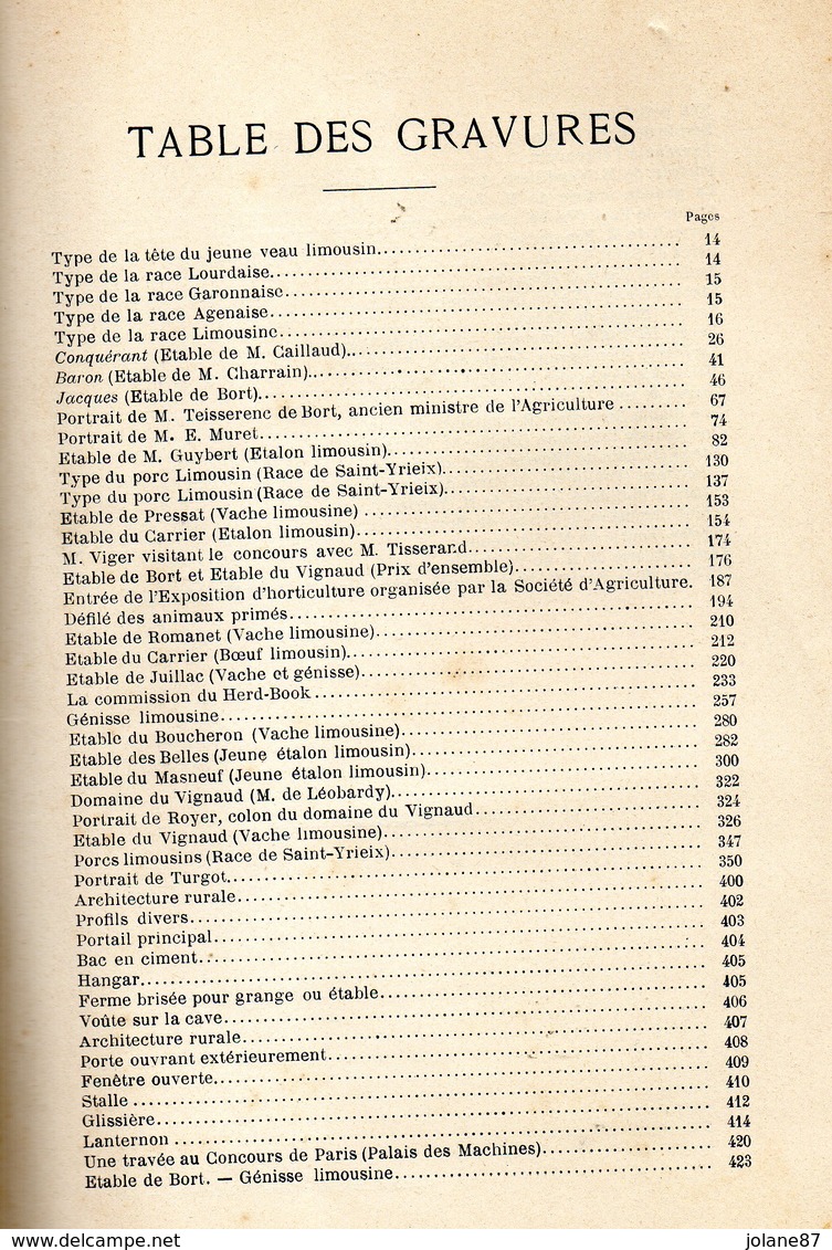 BULLETIN SOCIETE AGRICULTURE DES SCIENCES ET ARTS     HAUTE VIENNE  1887 1898   LIMOGES    TOME 26 - Limousin