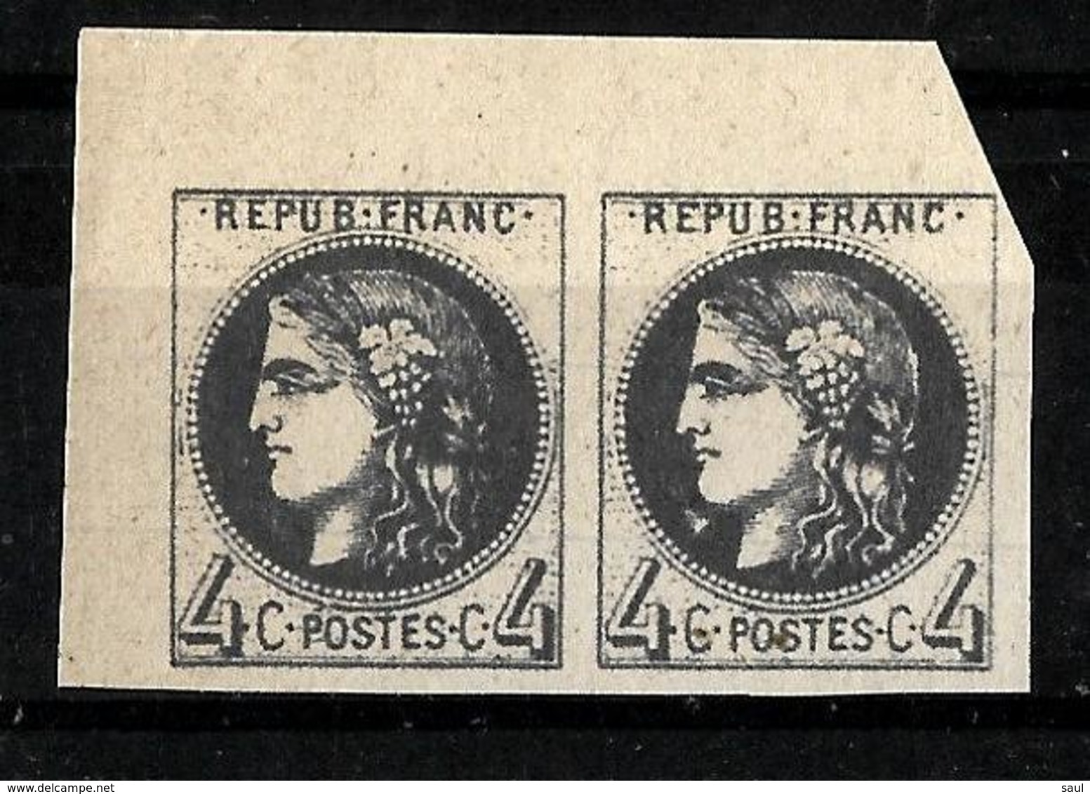 513 - FRANCE - 1870 - BORDEAUX ISSUE - FORGERIES - FAUX - FALSCHEN - FAKES - Collections (sans Albums)