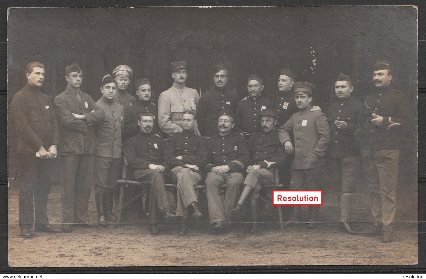 Carte Photo De Prisonnier (franchise) "Kriegsgefangenensendung" Pour Càd SCLESSIN /2 XI 1915 - Cachets Censure Allemande - Kriegsgefangenschaft