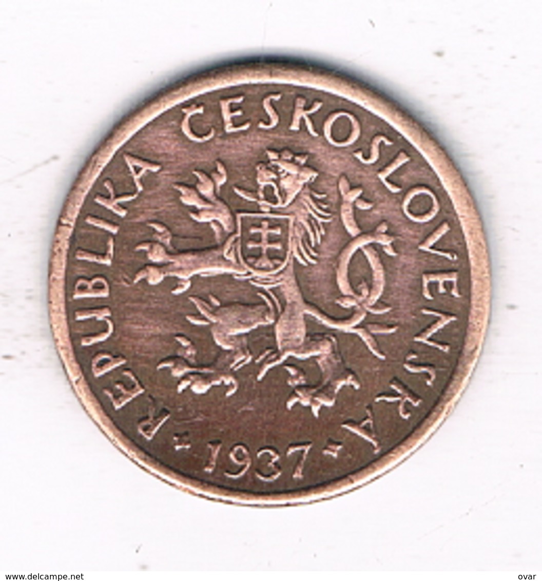 10 HALLER  1937  TSJECHOSLOWAKIJE /5210/ - Czechoslovakia