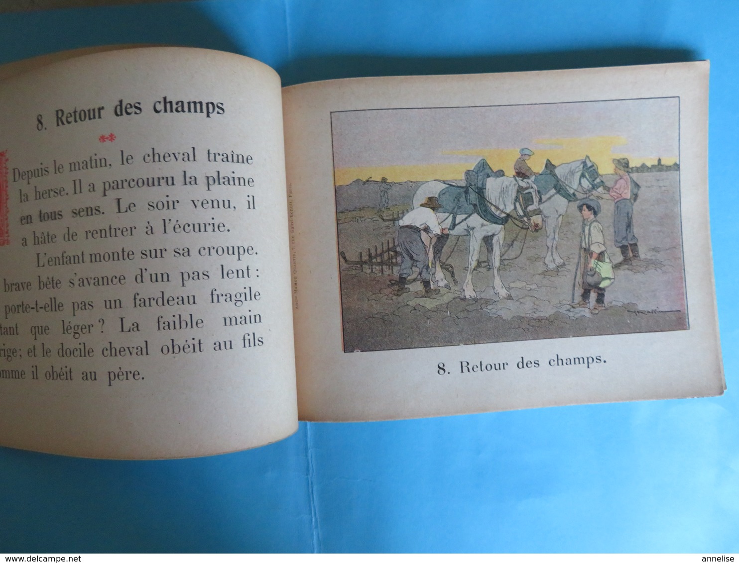 Imagier De L'Enfance 1919 Vol 3 Les Champs Album 15 Scènes Illustrées - 1901-1940
