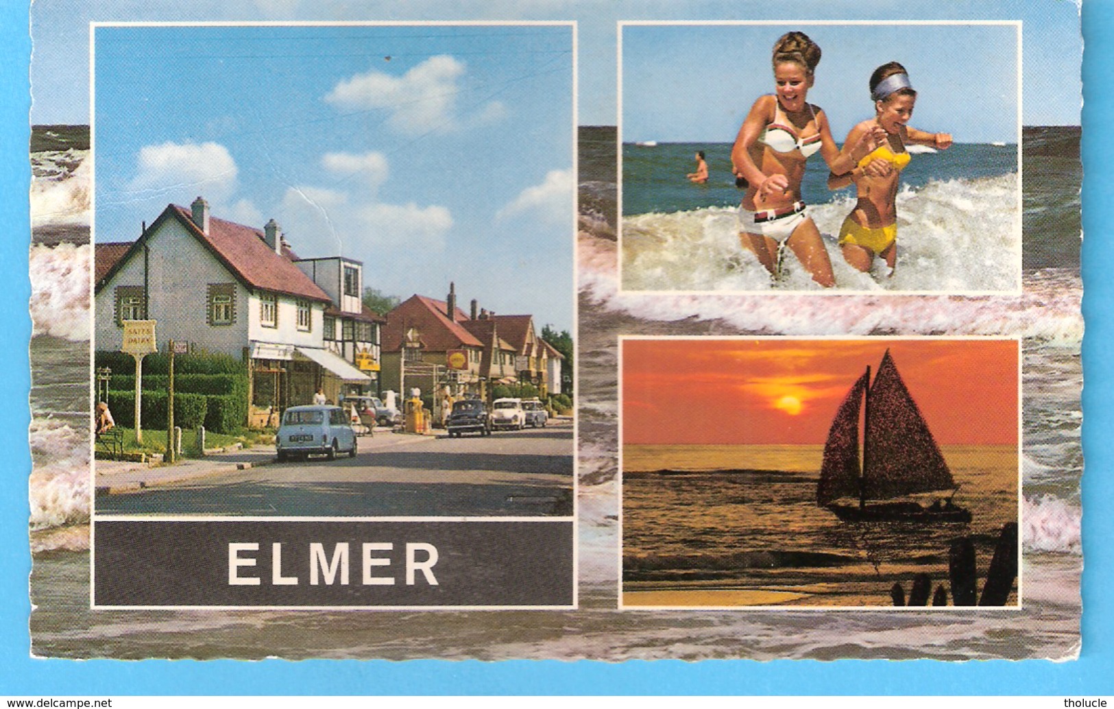 England-Elmer (Bognor Regis - Sussex)-1968-Multivues-A Village Street-Bathing-Sailing Ship - Bognor Regis