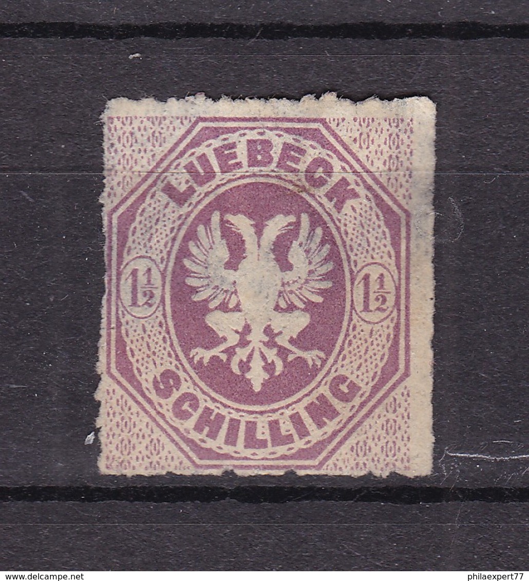 Luebeck - 1865 - Michel Nr. 14 - 20 Euro - Luebeck