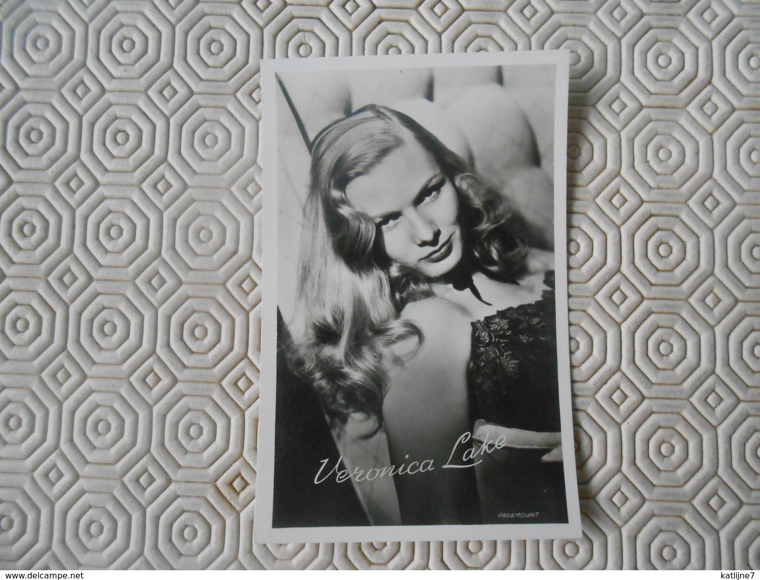 Fotoarchief Film En Toneel  Echte Foto  Real Photo  Veronica Lake Paramount - Artisti