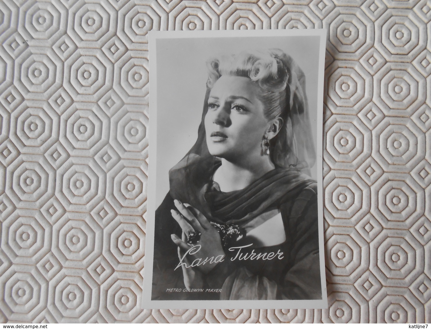 Fotoarchief Film En Toneel  Echte Foto  Real Photo  Lana Turner   MGM - Artisti