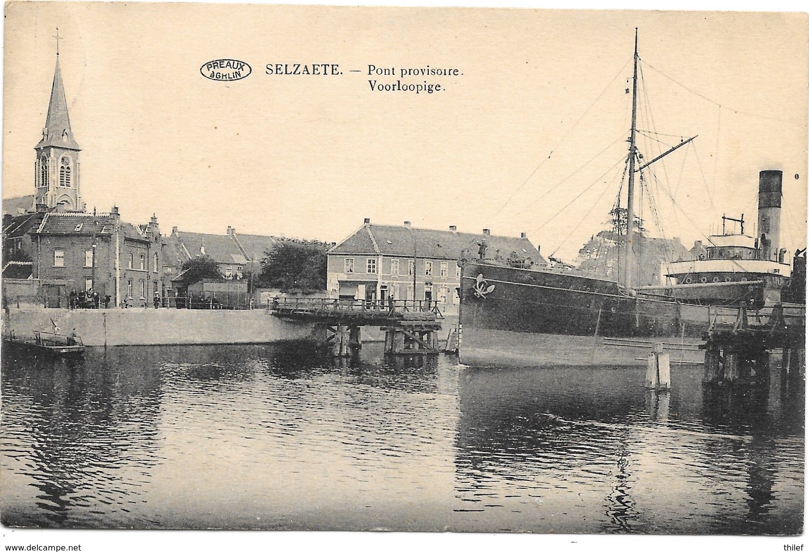 Selzaete NA11: Pont Provisoir 1923 - Zelzate