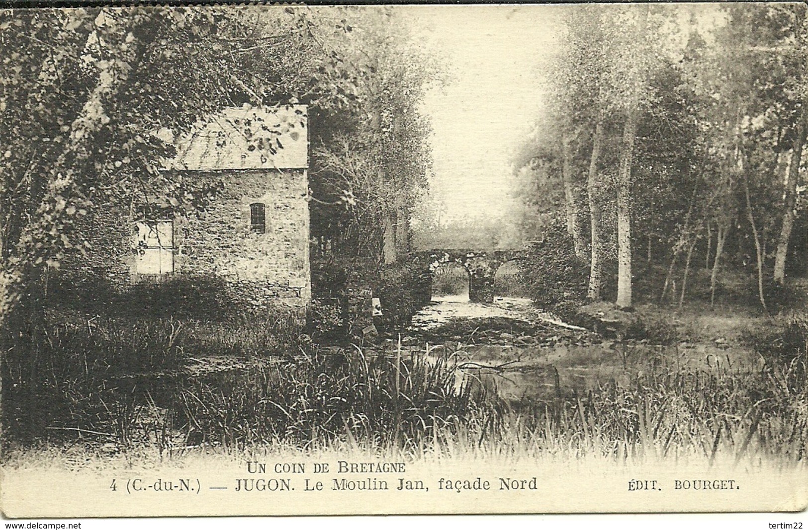 ( JUGON   ) ( 22 COTES DU NORD ) ( MOULINS ) LE MOULIIN JAN - Jugon-les-Lacs