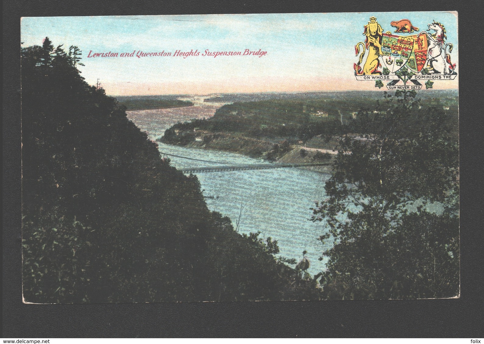 Niagara-on-the-Lake - Lewiston And Queenston Heights Suspension Bridge - Chutes Du Niagara