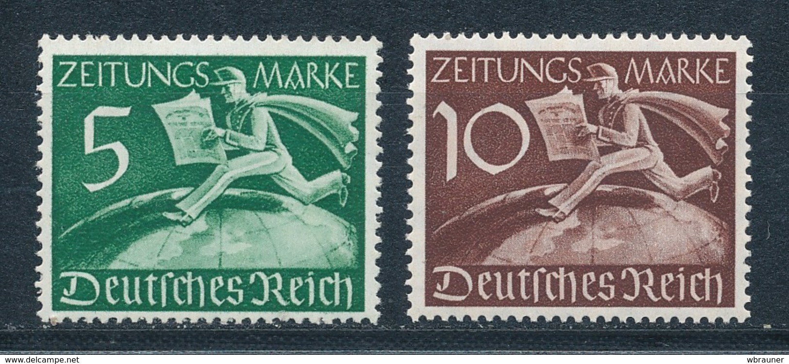 Deutsches Reich Z 738/39 ** Mi. 6,- - Nuovi