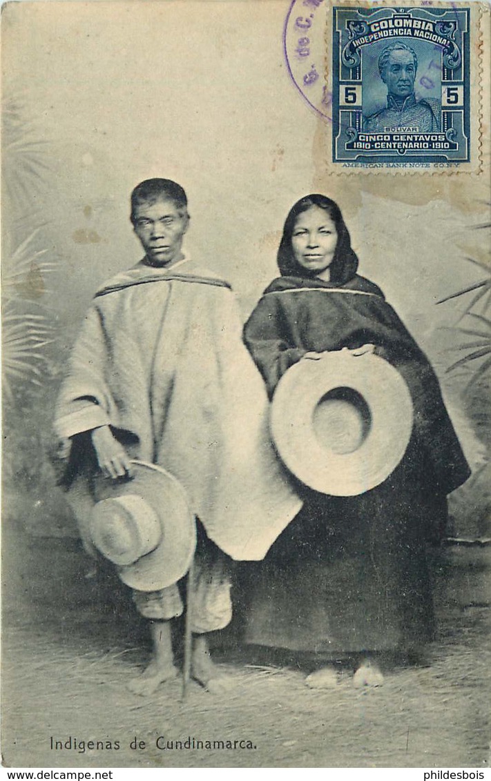 COLOMBIE   INDIGENAS  De Cundinamarca - Colombia