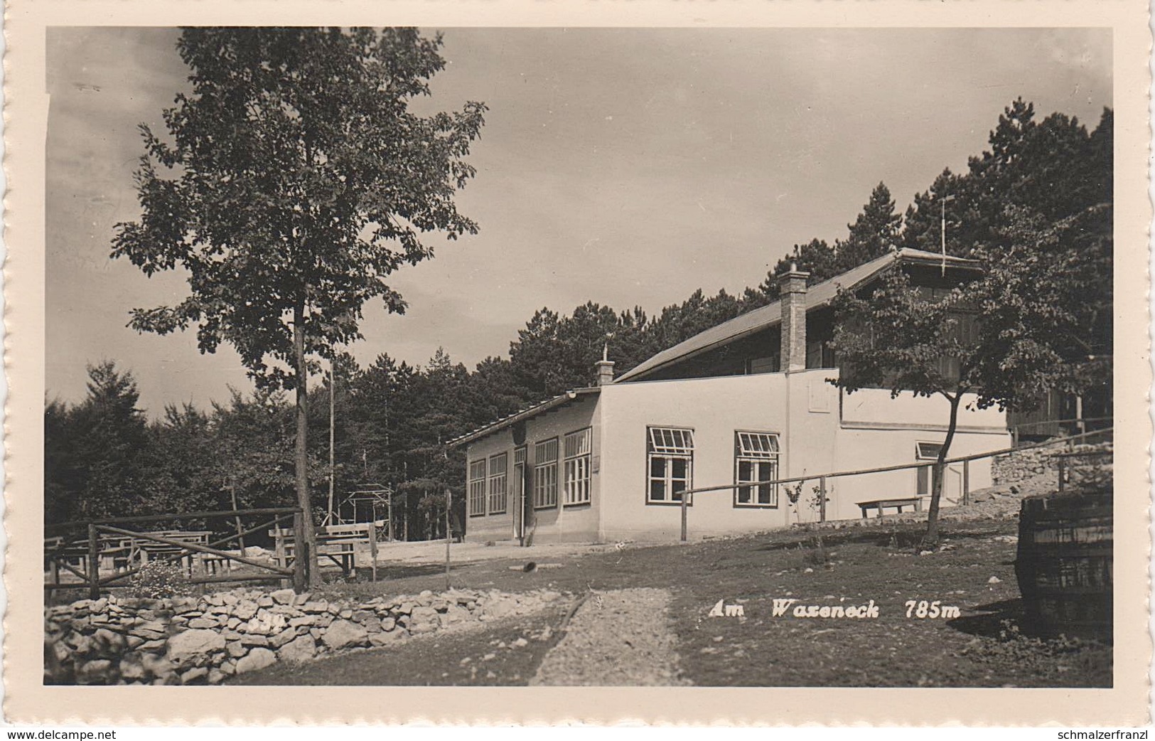 AK Am Waxeneck Naturfreundehaus Waxeneckhaus Gasthof A Pernitz Feichtenbach Pottenstein Berndorf NÖ Niederösterreich - Pernitz