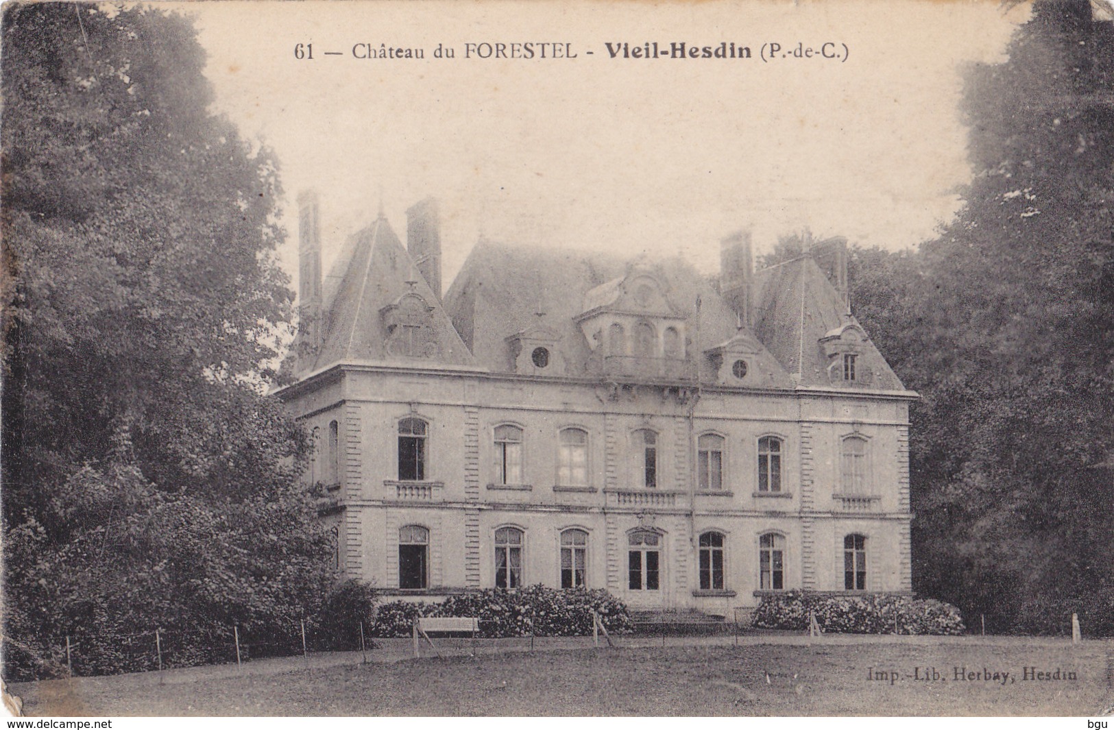 Vieil Hesdin (62) - Château Du Forestel - Autres & Non Classés