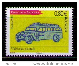 ANDORRA FRANCESA 2013 - EUROPA - VEHICULO POSTAL - 1 SELLO - Nuevos