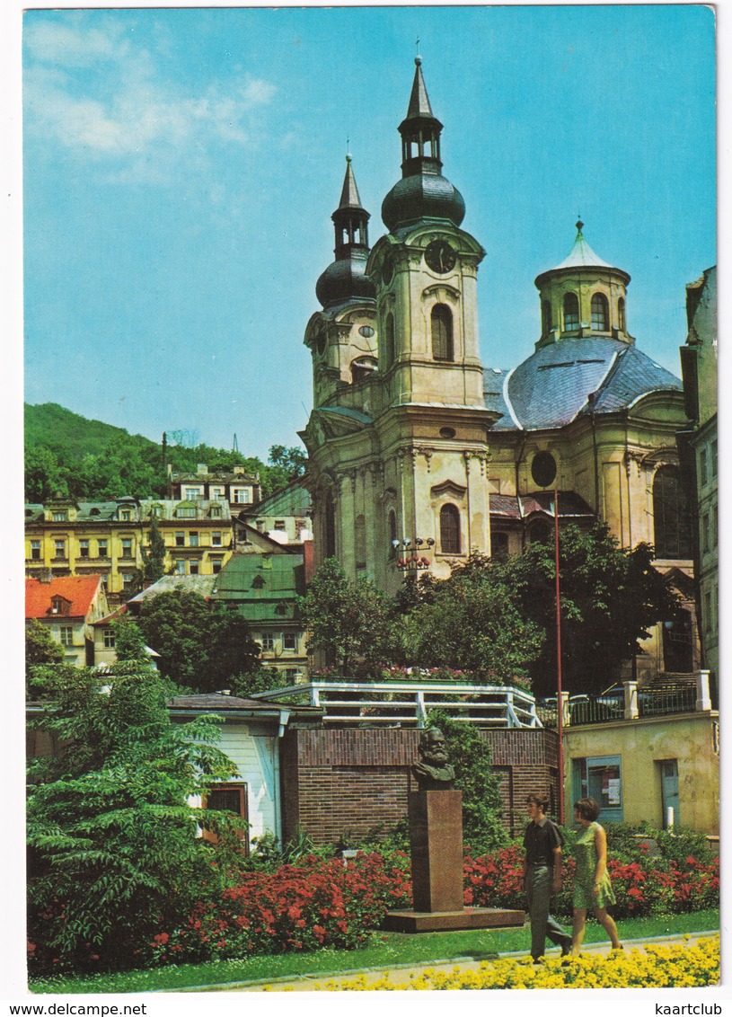 Karlovy Vary - St. Maria-Magdalena Kirche - Karslbad  - (Ceska Republica) - Tsjechië