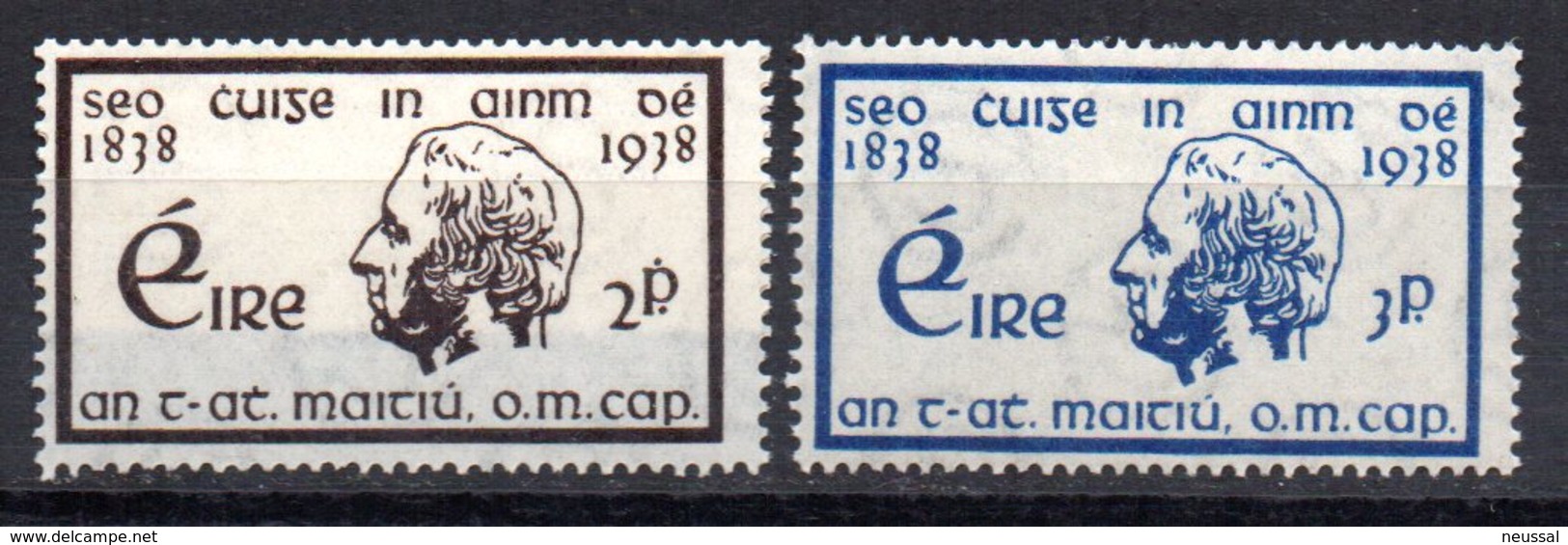 Serie  Nº 73/4  Irlanda - Unused Stamps