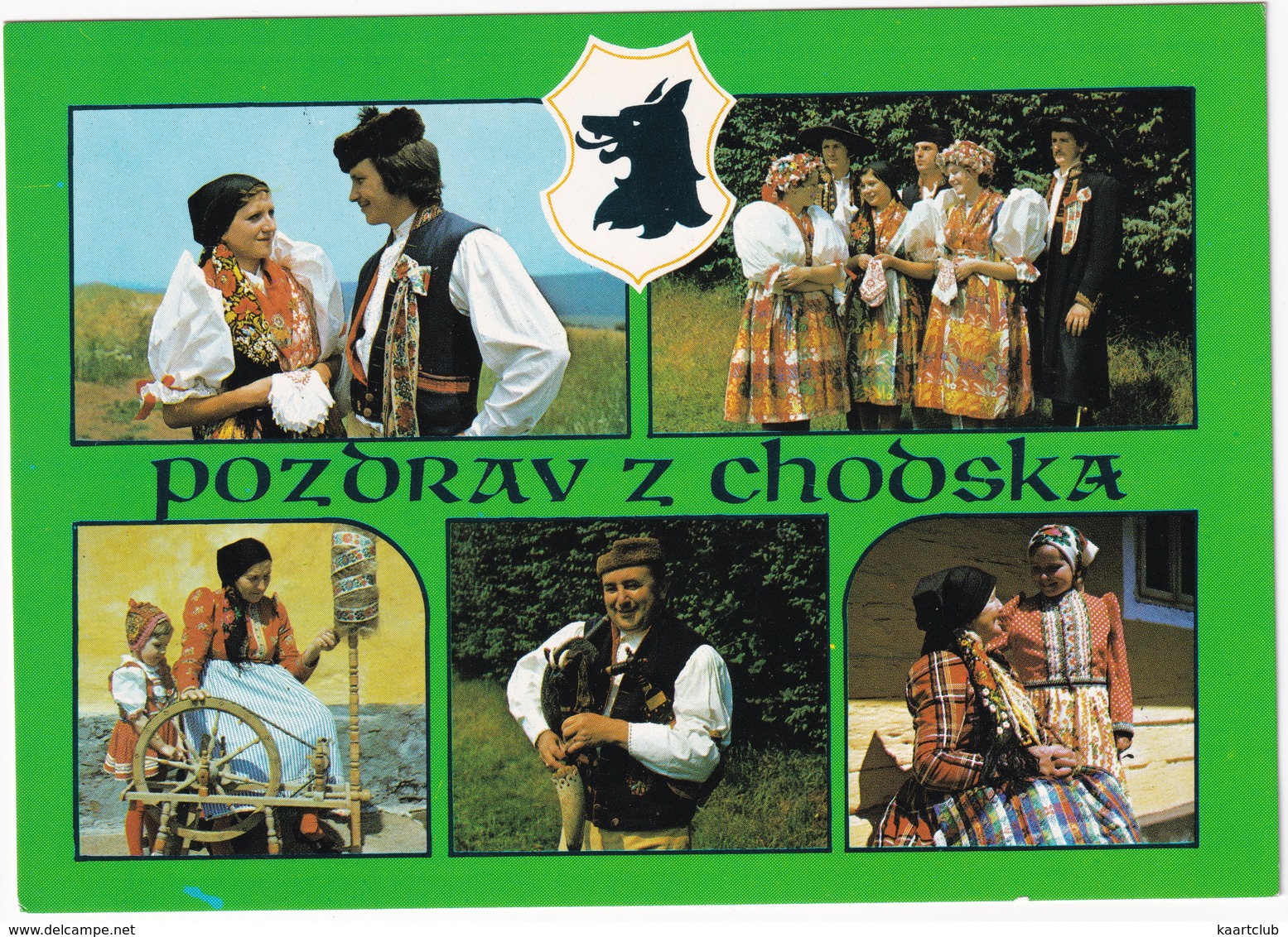 Pozdrav Z Chodska - Rouet / Spinnewiel / Spinning Wheel - Costume National Etc. - (CSSR) - Tsjechië