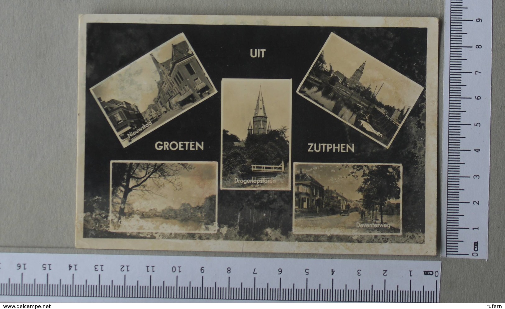 NETHERLANDS - GROETEN UIT -  ZUTPHEN -   2 SCANS    - (Nº29642) - Zutphen