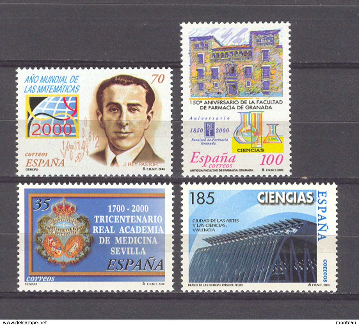 Spain 2000. Ciencias Ed 3708-11 (**) - Nuevos