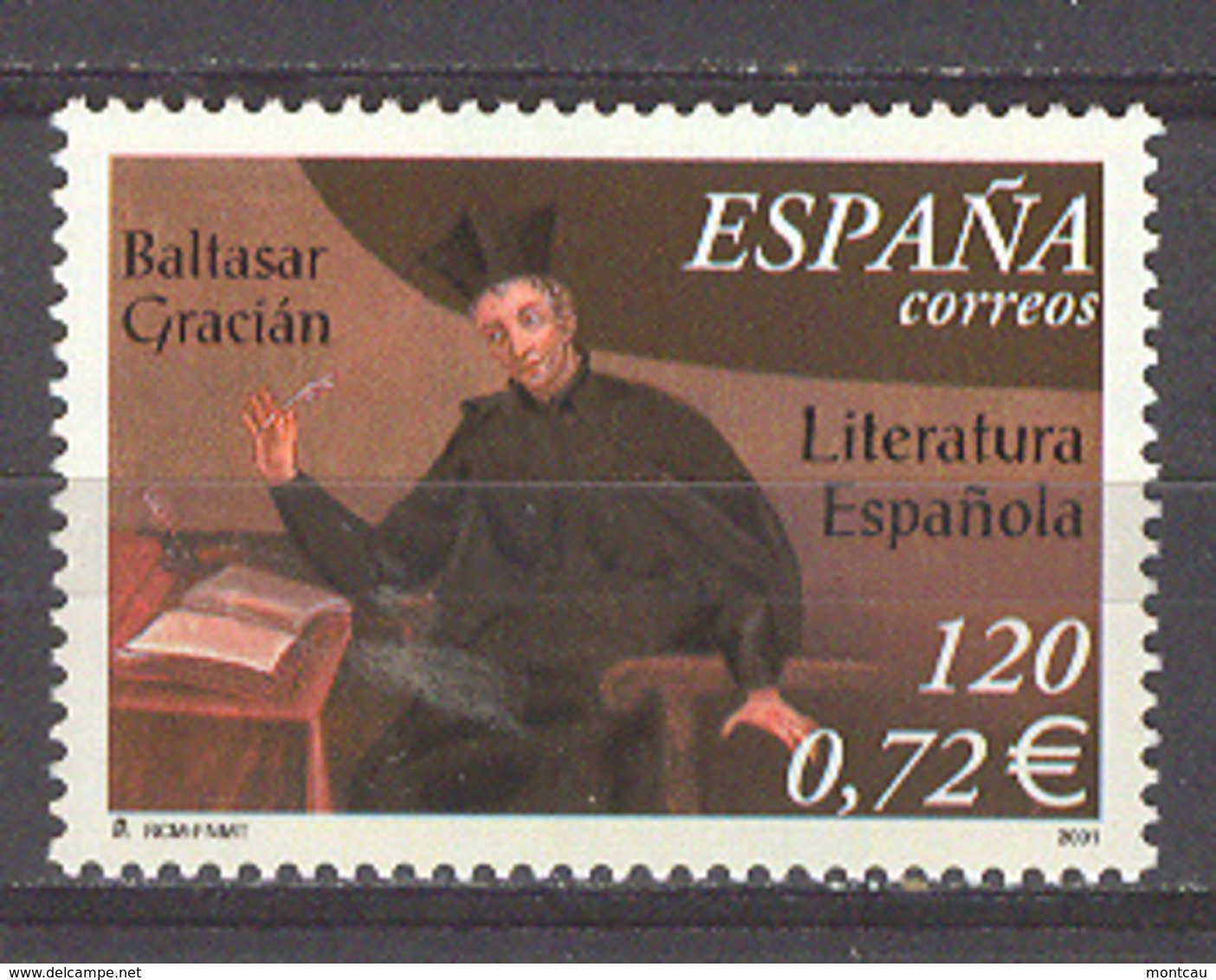 Spain 2001 - Literatura Ed 3808 (**) - Nuevos