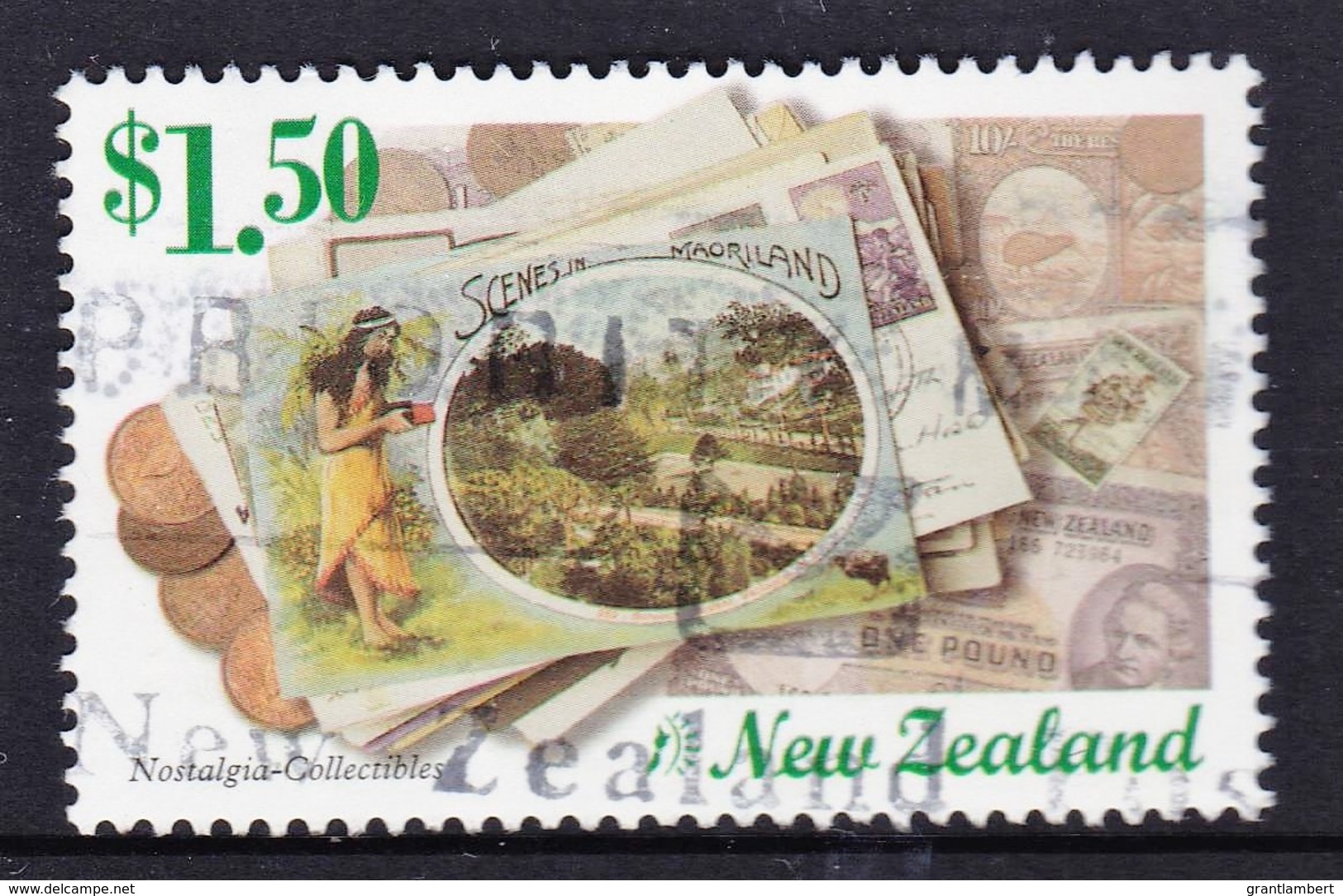 New Zealand 1999 Nostalgia $1.50 Collectibles Used - Used Stamps