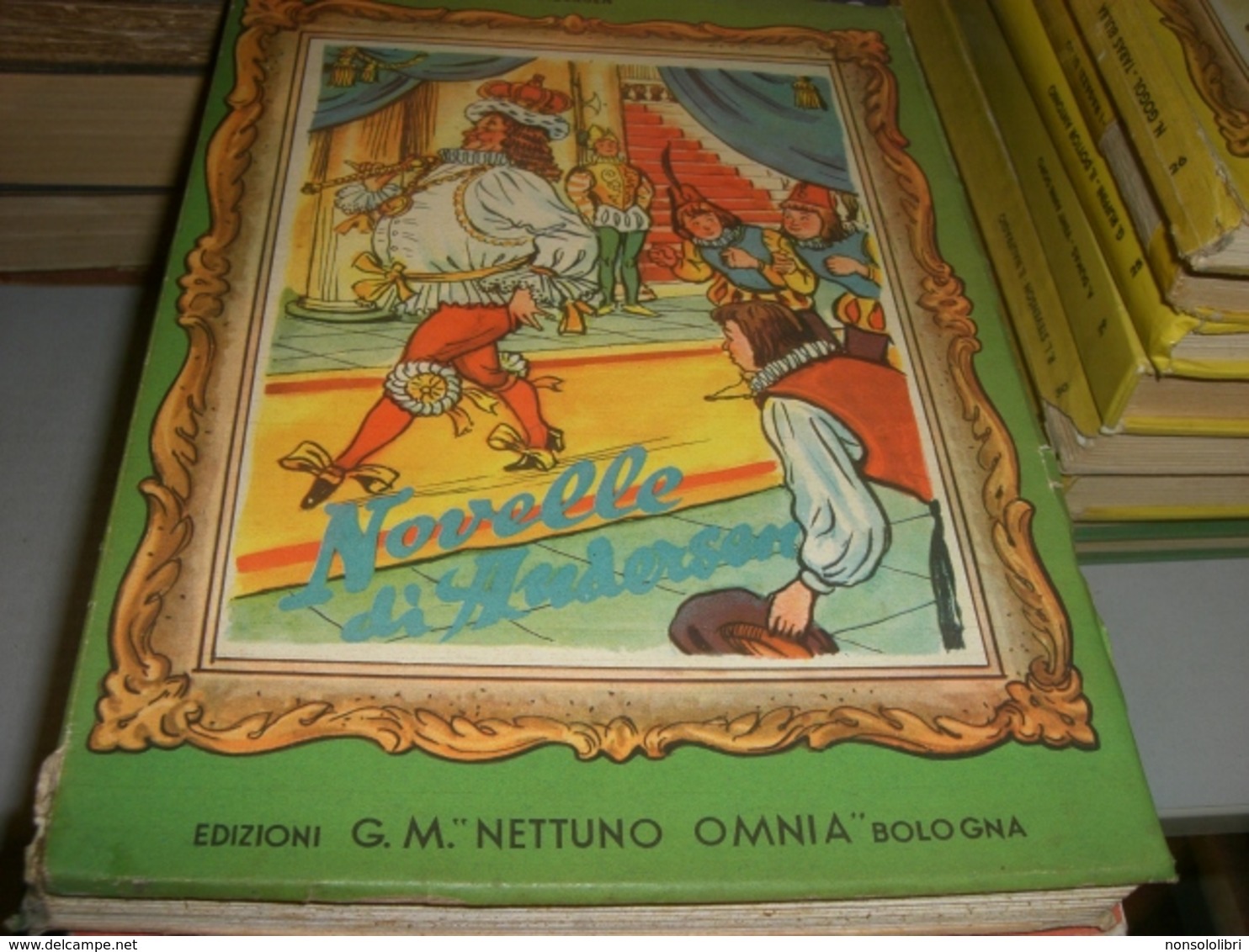 LIBRO NOVELLE DI ANDERSEN 1954 -EDIZIONI G.M NETTUNO OMNIA - Classici