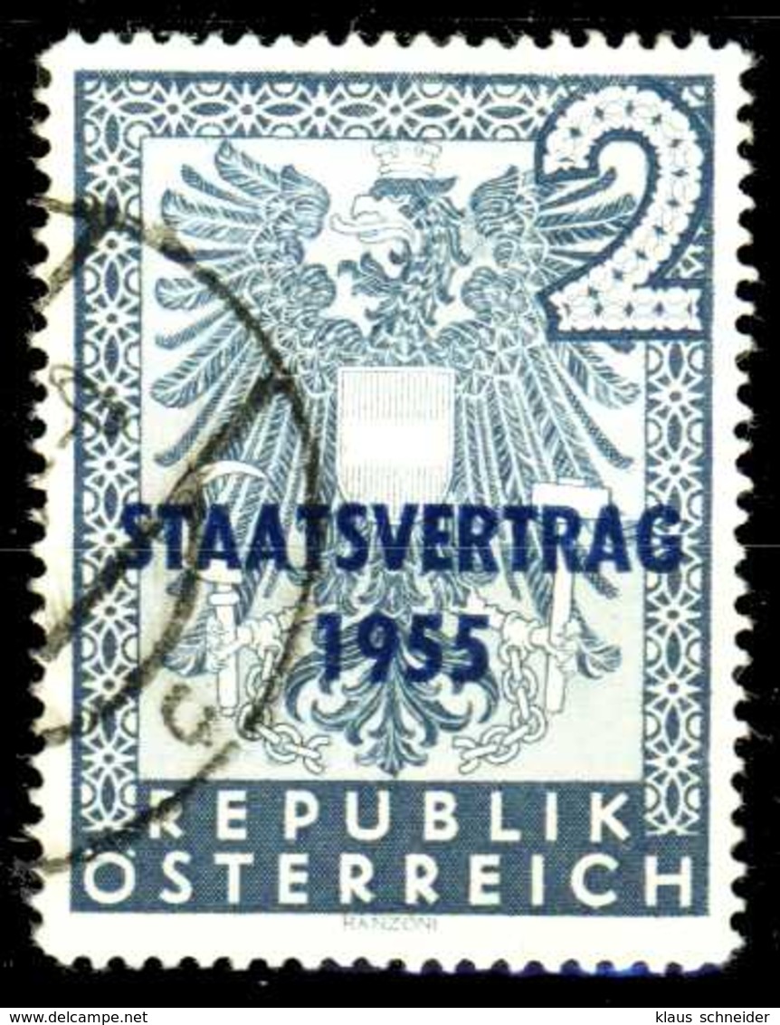 ÖSTERREICH 1955 Nr 1017 Gestempelt X280D8E - Gebraucht