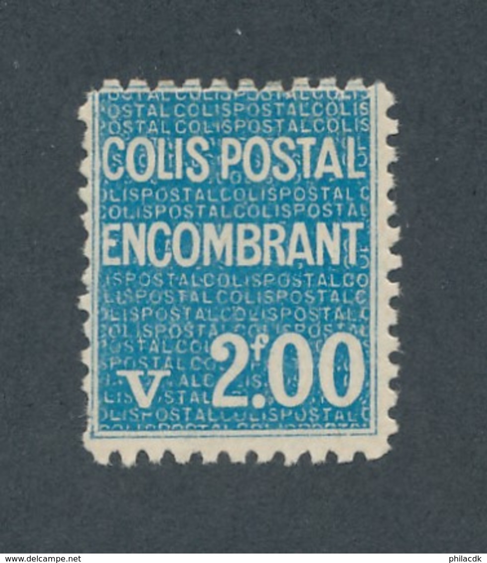 FRANCE - COLIS POSTAUX N°YT 100 NEUF* AVEC CHARNIERE - 1933/34 - COTE YT : 50€ - Neufs