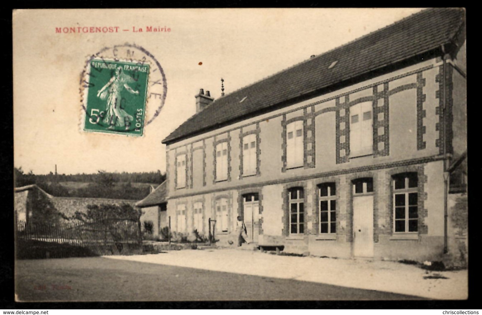 51 - MONTGENOST - La Mairie - Autres & Non Classés