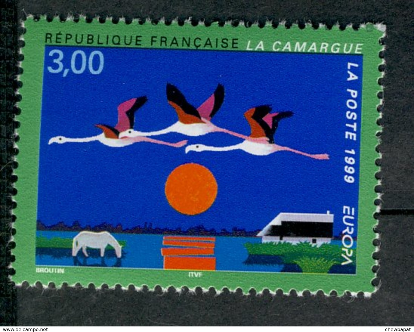 France 1999 -  Neuf - Scanné Recto Verso - Y&T N° 3240 - Europa - La Camargue - Nuevos