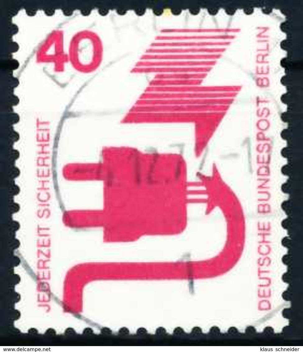 BERLIN DS UNFALLV Nr 407 Zentrisch Gestempelt X631A12 - Used Stamps