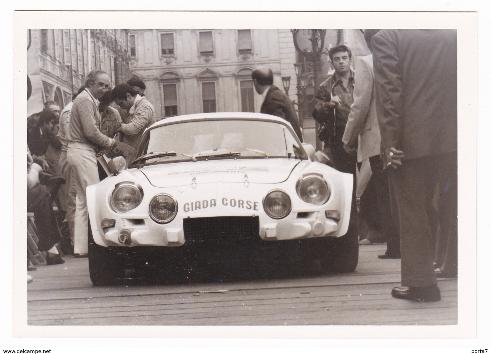 AUTOMOBILE  RENAULT  " ALPINE " - RALLY  -CAR -  FOTOGRAFIA ORIGINALE - Automobiles