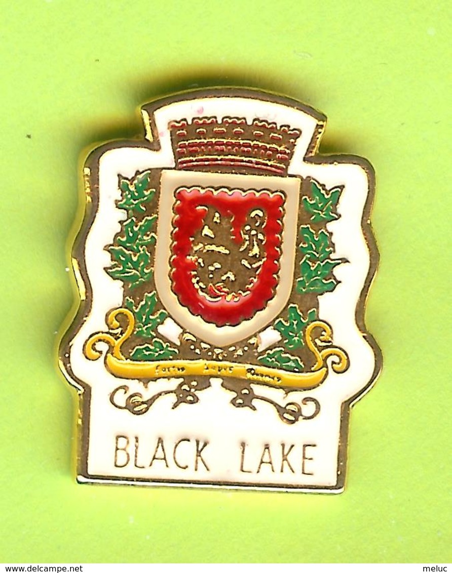 Pin's Ville Du Québec Black Lake - 6FF30 - Villes