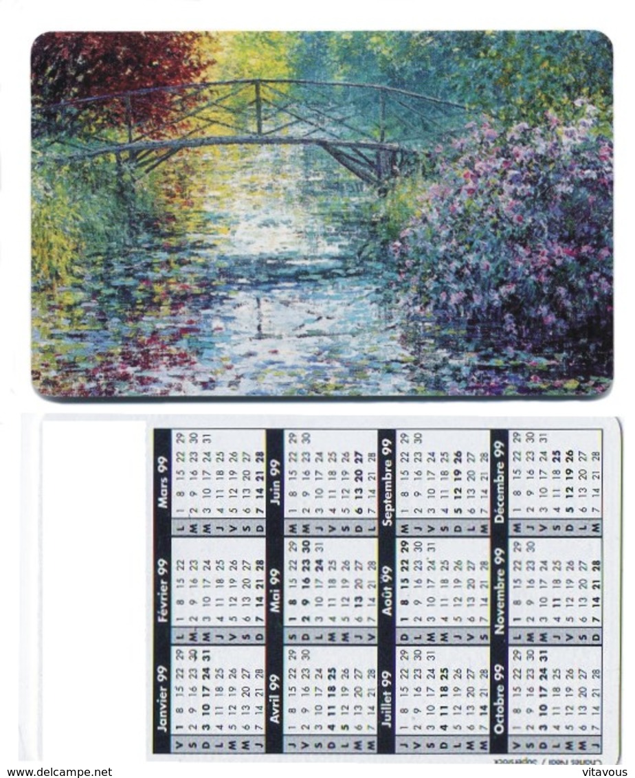 Peintre MONET Pont Japonais Peinture Calendrier France Calendar - Paysages