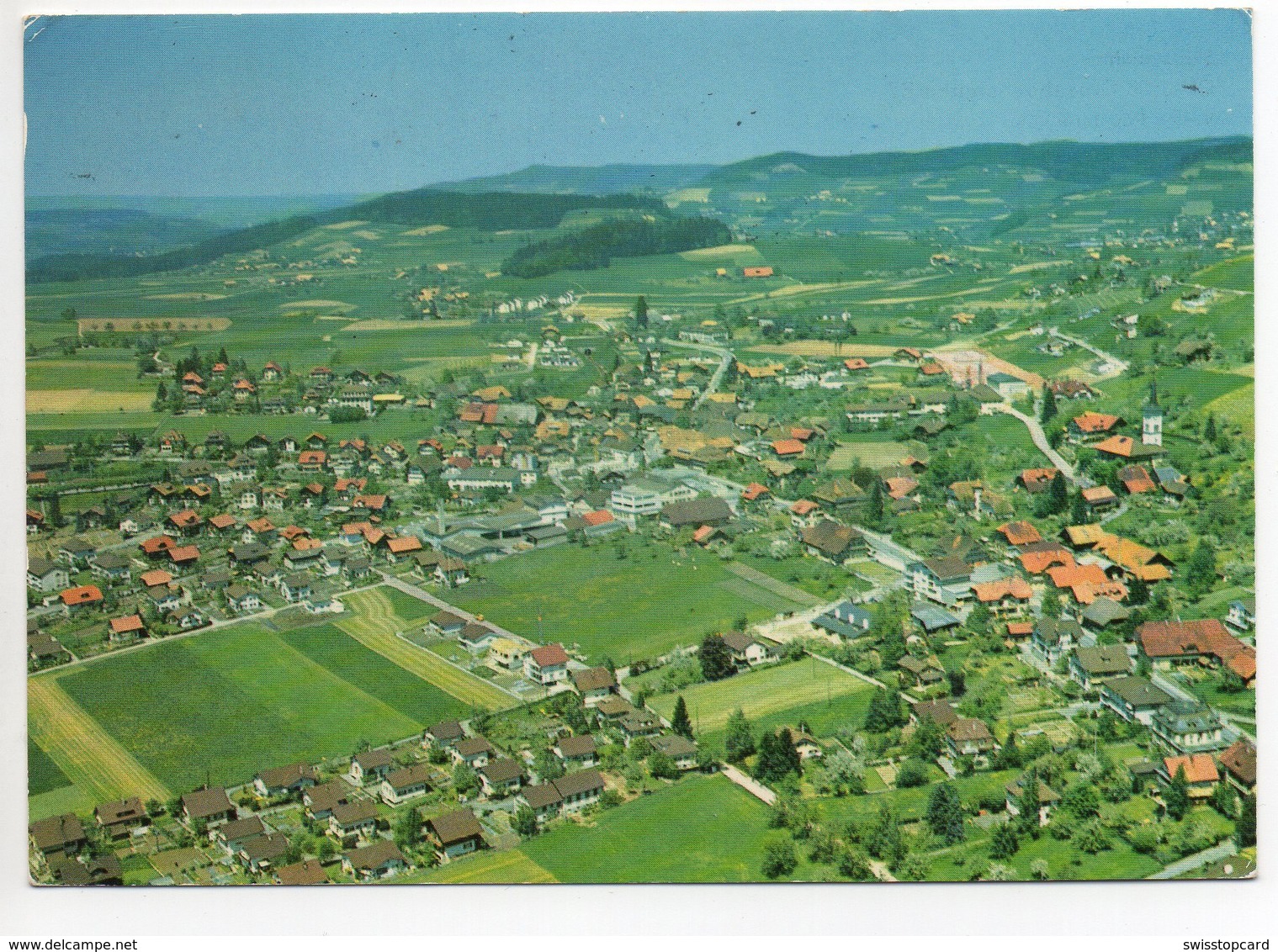 GROSSHÖCHSTETTEN (Konolfingen) Flugaufnahme - Grosshöchstetten 