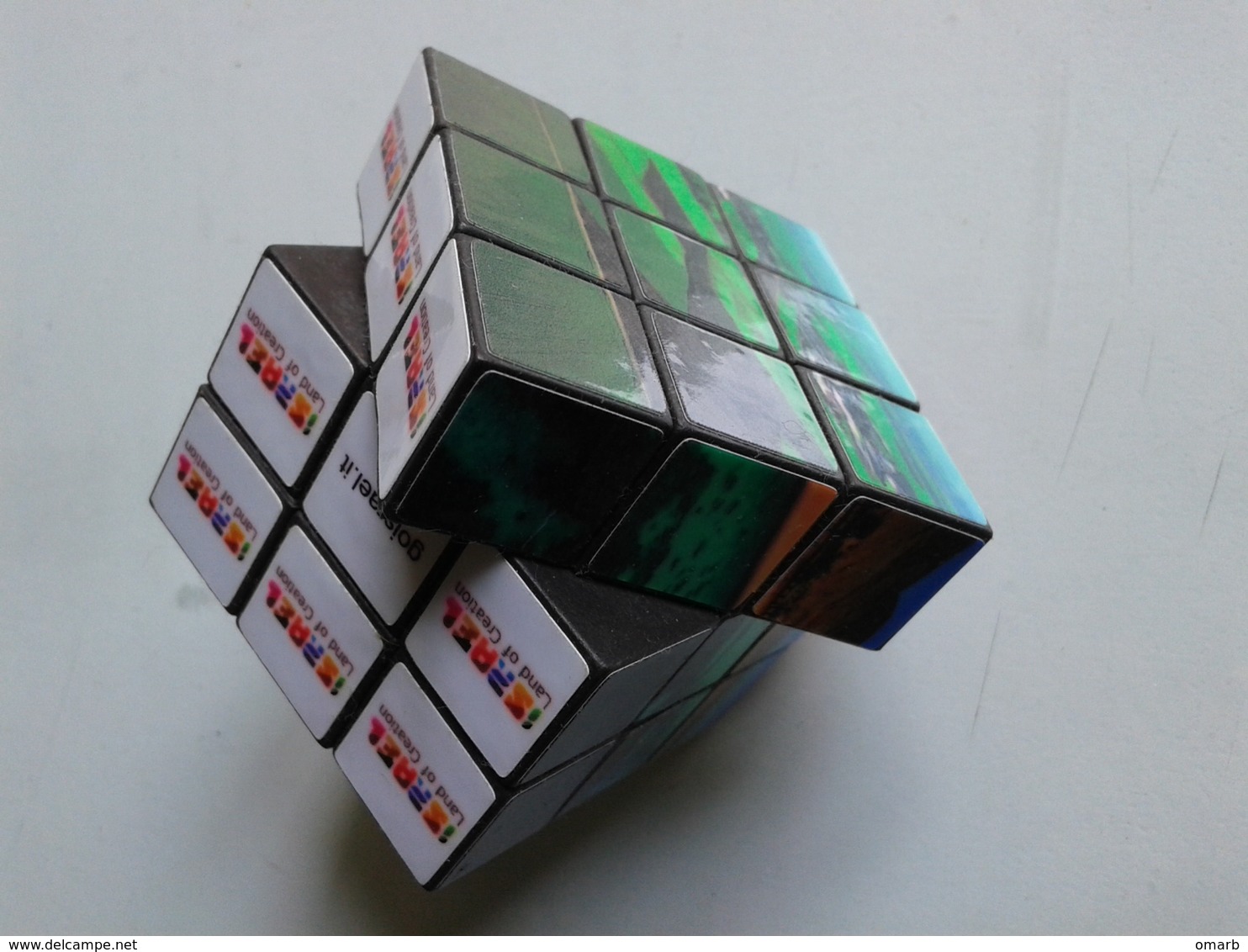 Alt1080 Rubik Cube Cubo Promotional Trave Adv Israel Israele Turismo Tourism Land Of Creation Gerusalem Tel Aviv - Altri & Non Classificati