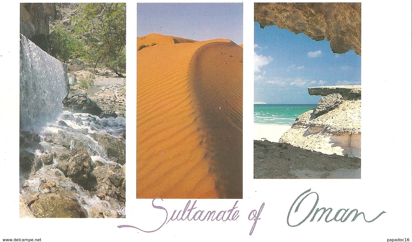OM - Sultanate Of Oman : Geographical Contrast [EXPO '92 Sevilla / Séville] - Oman