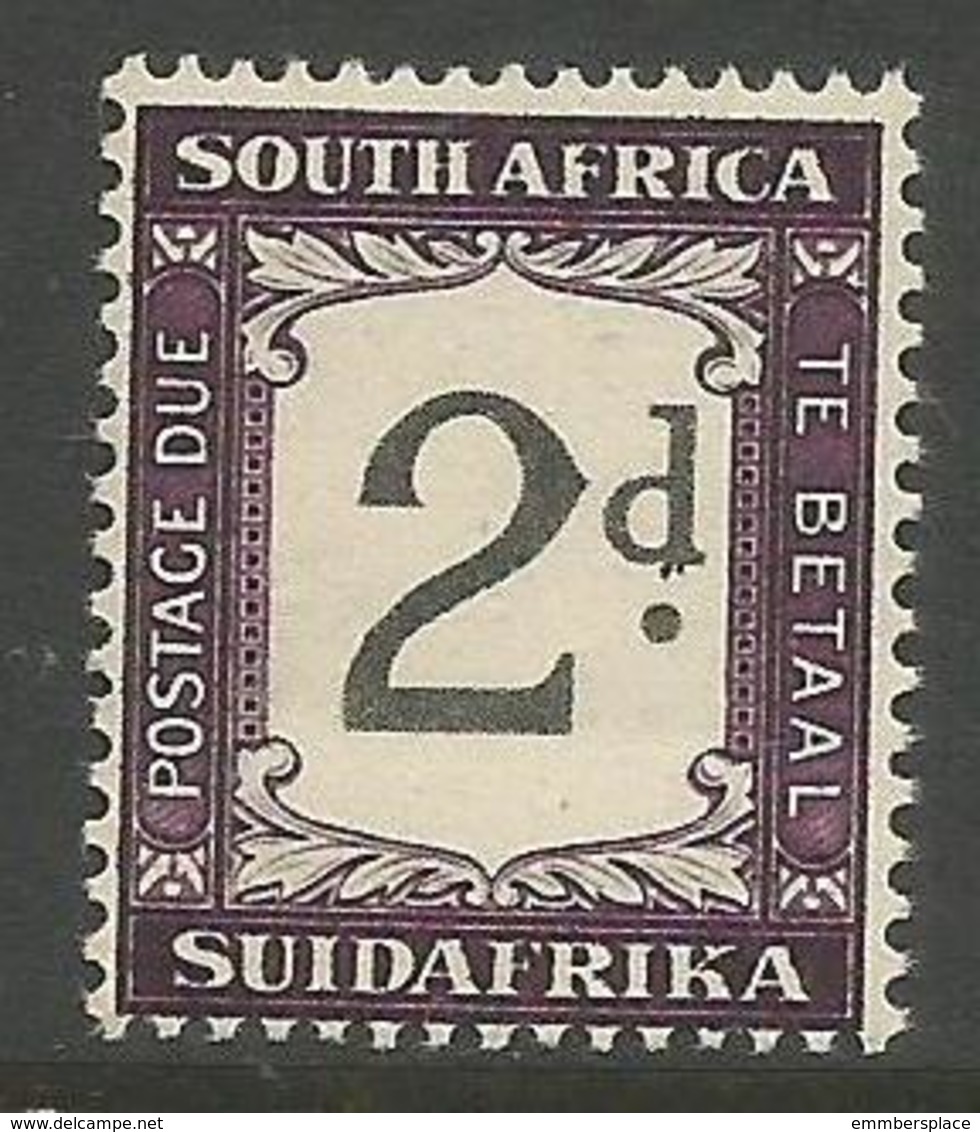 South Africa - 1934 Postage Due 2d MNH ** (gum Crease)  SG D26 - Postage Due