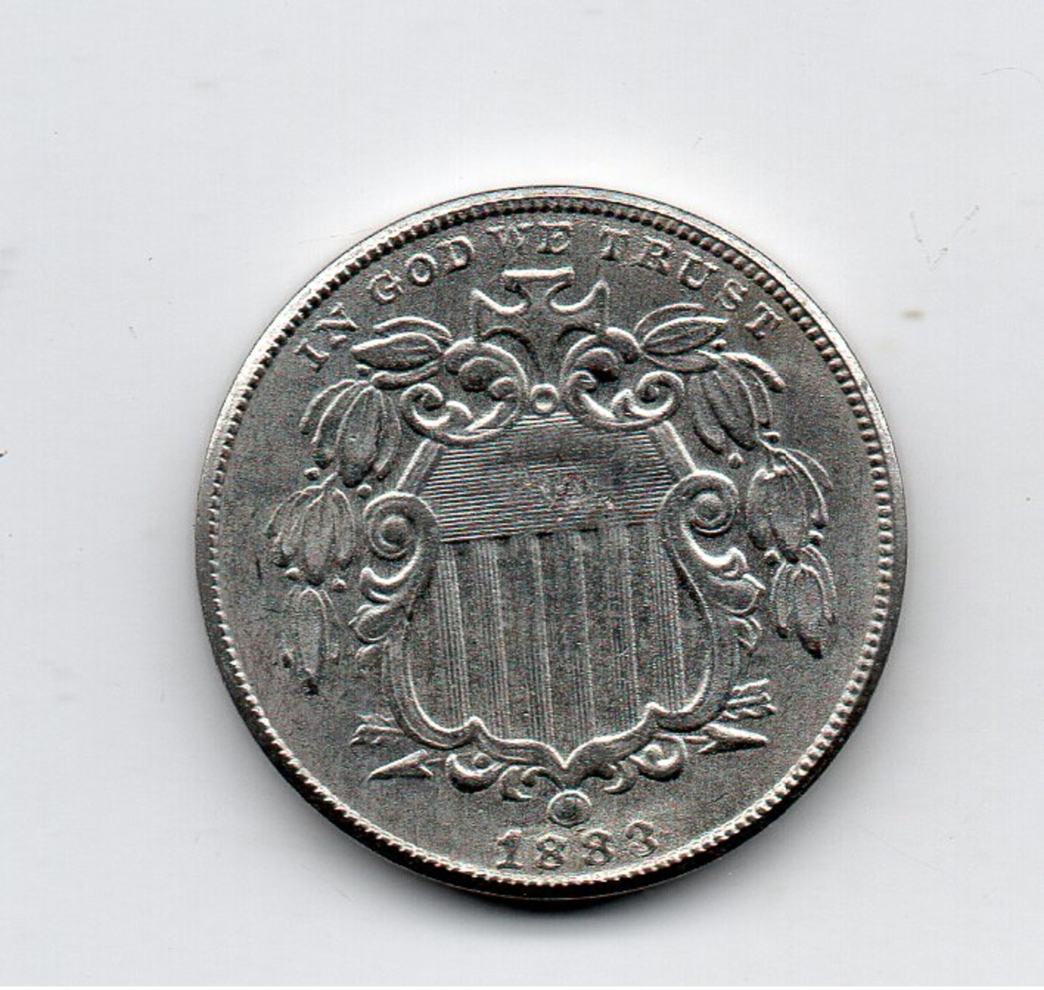 USA : 5 Cts 1883 - 1866-83: Shield (Écusson)