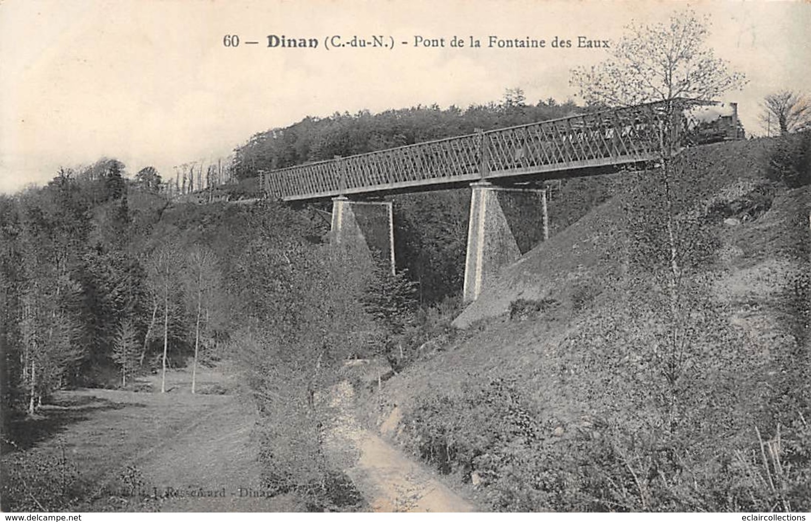 Dinan       22      Pont De La Fontaine Des Eaux       (voir Scan) - Dinan