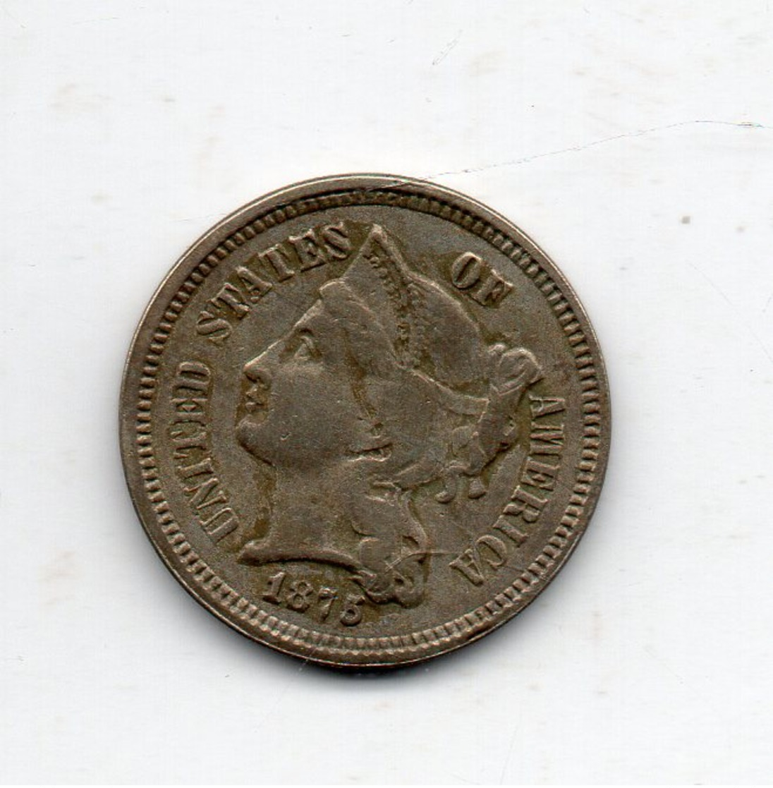 USA : 3 Cts 1875 - 2, 3 & 20 Cents