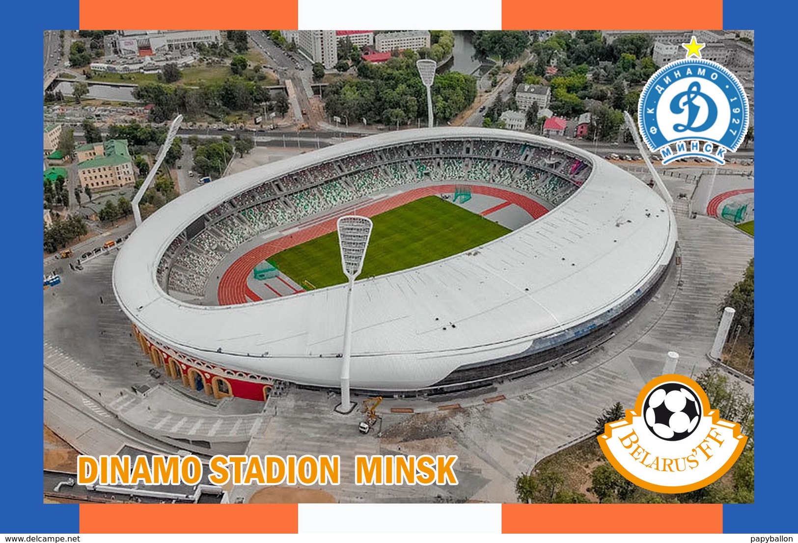 CP.STADE DE FOOTBALL. MINSK  BIELORUSSIE  ESTDIO DINAMO MINSK  #  CS. 746 - Football